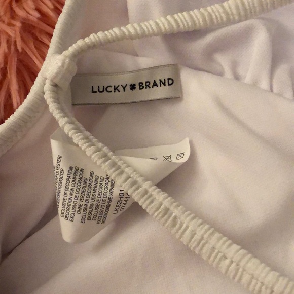 NWOT Lucky brand white one piece! - Picture 6 of 7